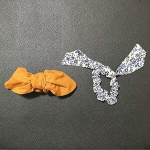 Madewell Women’s Bow Claw Hair Clip and Bow Scrunchie NWOT Hair Accessories